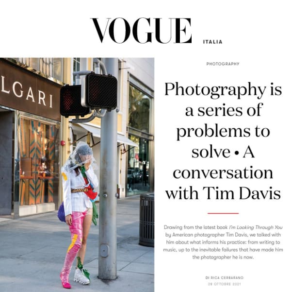 Tim Davis in Vogue Italia