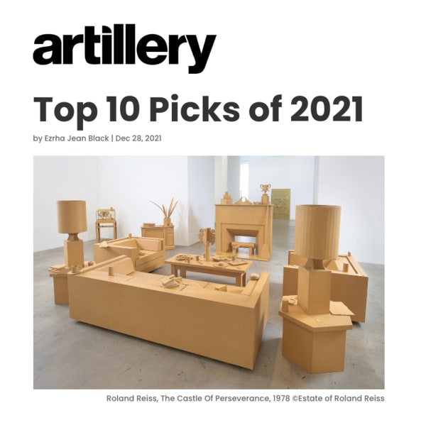 Roland Reiss in Artillery Magazine - Top 10 picks of 2021