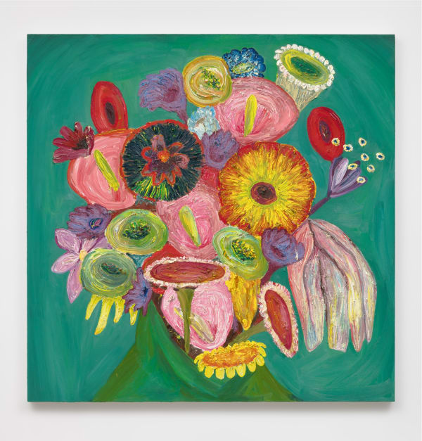 Vanessa Prager, "Champion," 2023, Oil on canvas, 48 x 48 inches