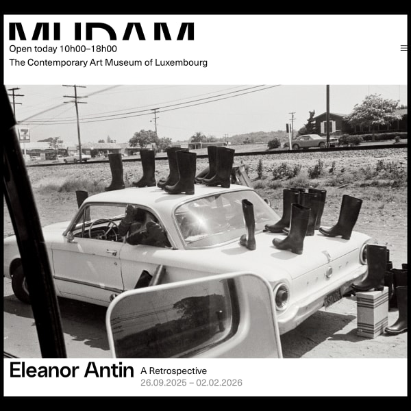 Eleanor Antin: A Retrospective announced at MUDAM 
