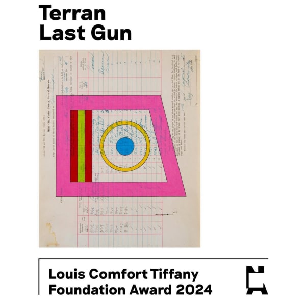 Terran Last Gun wins Tiffany Foundation 2024 Biennial Award