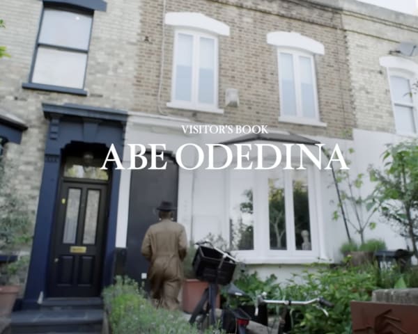 Abe Odedina interview in The World of Interiors (Video)