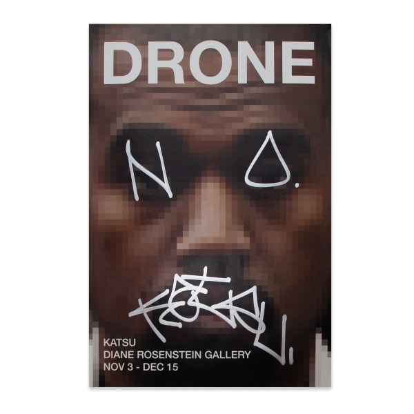 KATSU: Exhibition Poster for "DRONE" (2018)