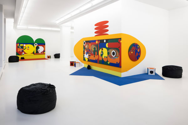 Ad Minoliti GG January 13 – February 10, 2023 Peres Projects, Berlin Photographed by: Timo Ohler