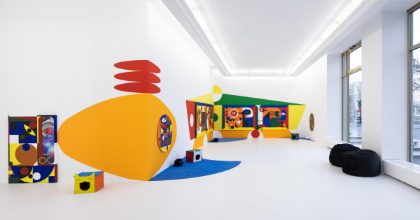 Ad Minoliti GG January 13 – February 10, 2023 Peres Projects, Berlin Photographed by: Timo Ohler