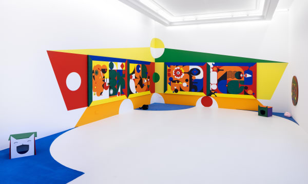 Ad Minoliti GG January 13 – February 10, 2023 Peres Projects, Berlin Photographed by: Timo Ohler