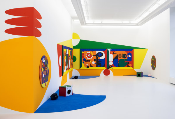 Ad Minoliti GG January 13 – February 10, 2023 Peres Projects, Berlin Photographed by: Timo Ohler