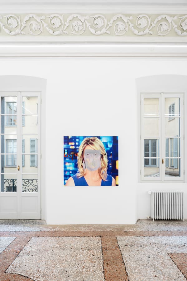 Mark Flood Battlefields Installation View January 14 – February 17, 2023 Peres Projects, Milan Photographed by: t-space studio
