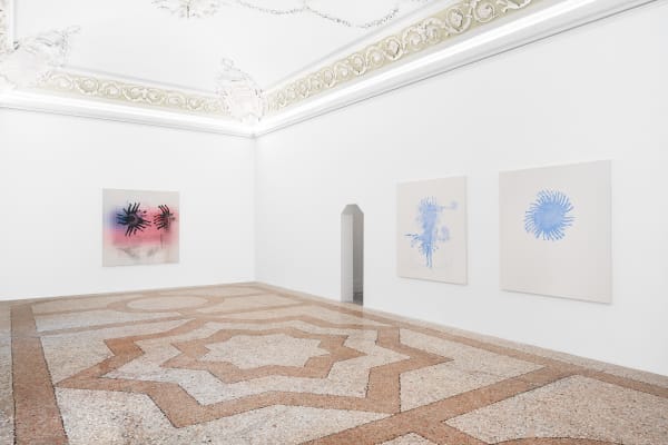 Mark Flood Battlefields Installation View January 14 – February 17, 2023 Peres Projects, Milan Photographed by: t-space studio