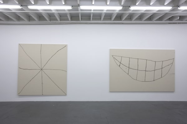 Joe Bradley Like A Turkey Thru Corn Installation View March 28 – May 16, 2009 Peres Projects, Los Angeles