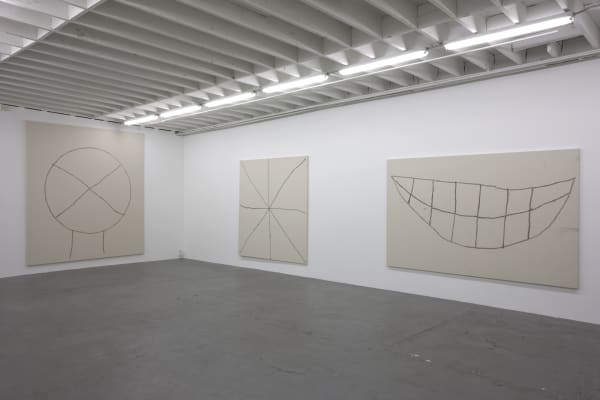 Joe Bradley Like A Turkey Thru Corn Installation View March 28 – May 16, 2009 Peres Projects, Los Angeles