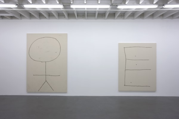 Joe Bradley Like A Turkey Thru Corn Installation View March 28 – May 16, 2009 Peres Projects, Los Angeles
