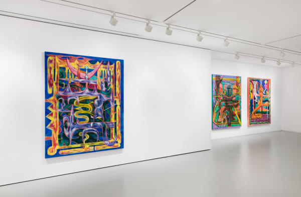Bayrol Jiménez Grass on a Busy Street Installation View October 28 – December 2, 2022 Peres Projects, Seoul Photographed by:...