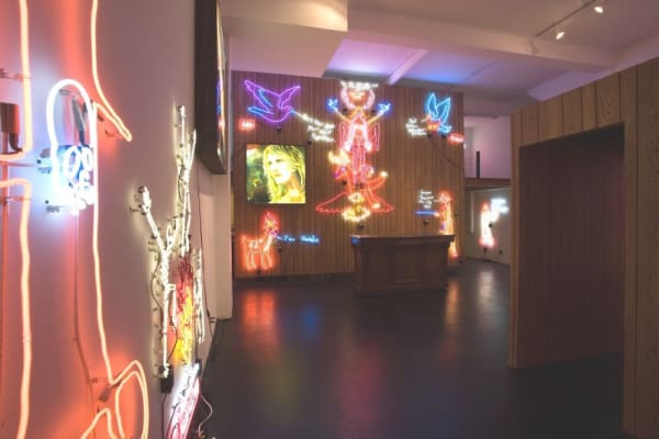 Dan Attoe Loaded, Nailed, Short on Cash Installation View October 28 – December 16, 2006 Peres Projects, Los Angeles