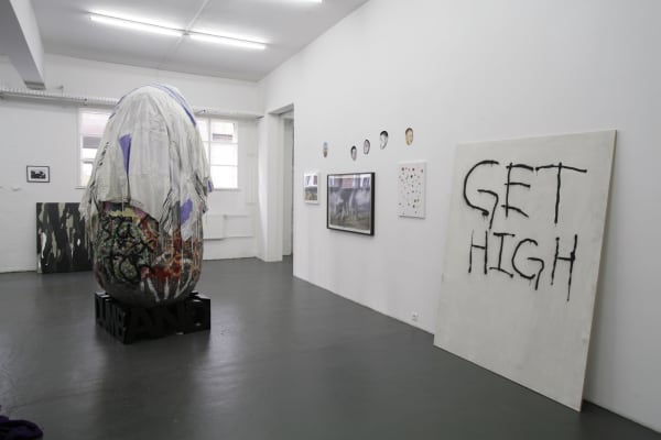 Dan Colen No Me Installation View September 30 – November 4, 2006 Peres Projects, Berlin