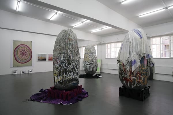 Dan Colen No Me Installation View September 30 – November 4, 2006 Peres Projects, Berlin
