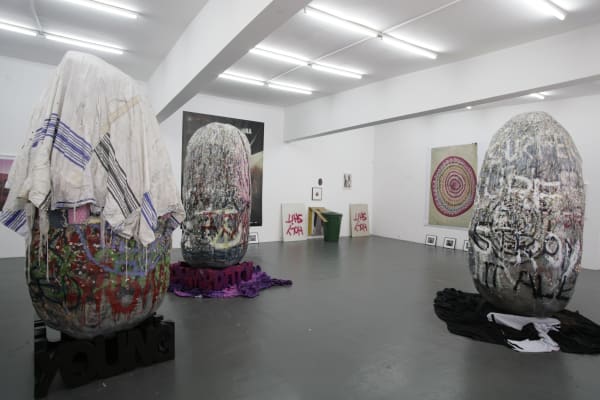 Dan Colen No Me Installation View September 30 – November 4, 2006 Peres Projects, Berlin