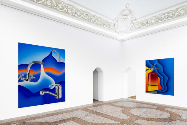 Rafa Silvares Tobogã Vesuvius Installation View October 13 – November 11, 2022 Peres Projects, Milan Photographed by: T-space studio