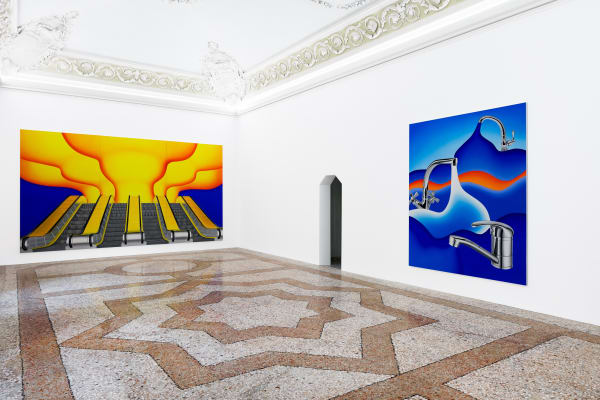 Rafa Silvares Tobogã Vesuvius Installation View October 13 – November 11, 2022 Peres Projects, Milan Photographed by: T-space studio