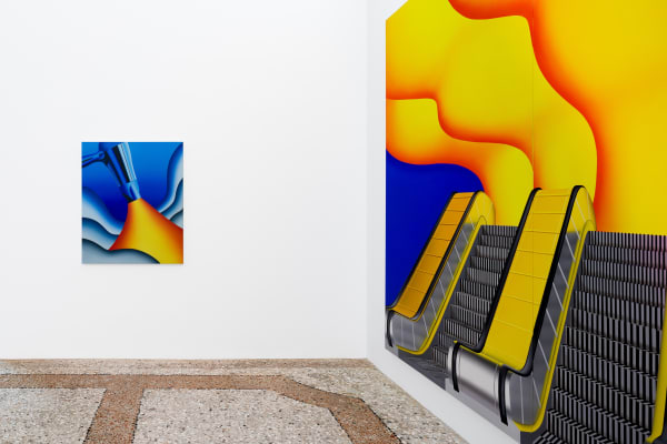 Rafa Silvares Tobogã Vesuvius Installation View October 13 – November 11, 2022 Peres Projects, Milan Photographed by: T-space studio