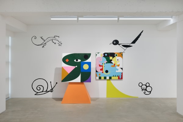 Ad Minoliti Geometries of the Forest Installation View June 22 – August 20, 2023 Peres Projects, Seoul Photographed by: Siwoo...
