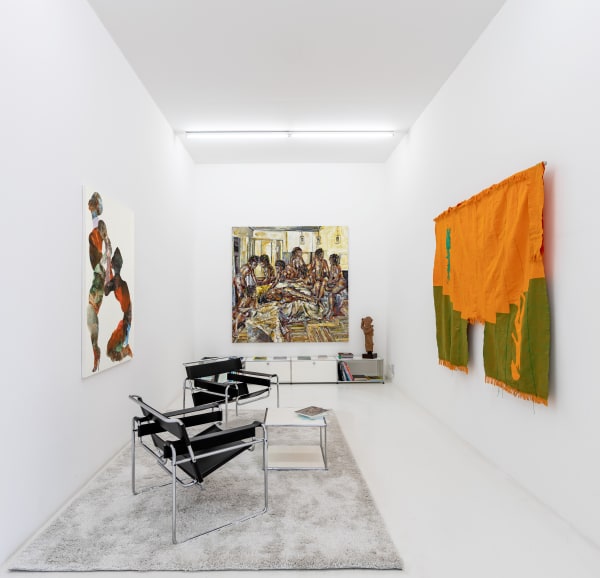 Joseph Awuah-Darko, Maku Azu, Ousmane Bâ, Mobolaji Ogunrosoye The Becoming: A Window of the Self Installation View September 15 –...