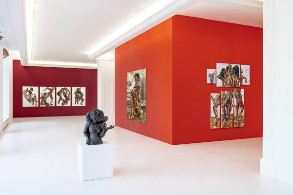 Joseph Awuah-Darko, Maku Azu, Ousmane Bâ, Mobolaji Ogunrosoye The Becoming: A Window of the Self Installation View September 15 –...