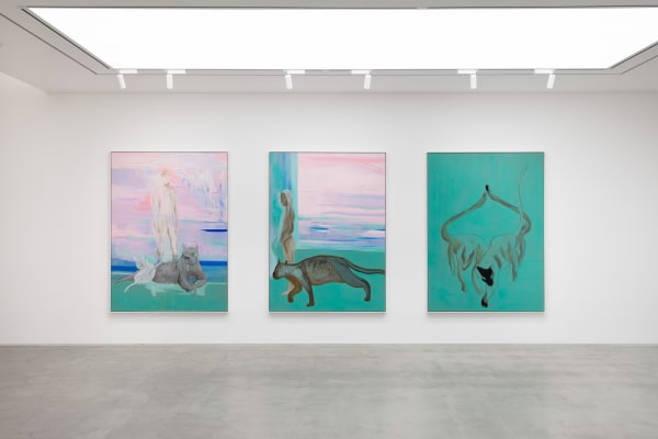 Paolo Salvador Misterios inscritos en tela Installation View September 7 – November 12, 2023 Peres Projects, Seoul Photographed by: Siwoo...