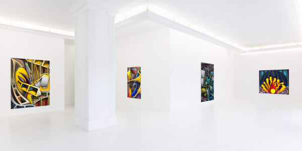 Harm Gerdes Synthetic Spirits Installation View June 10 – July 8, 2022 Peres Projects, Berlin Photographed by: Timo Ohler