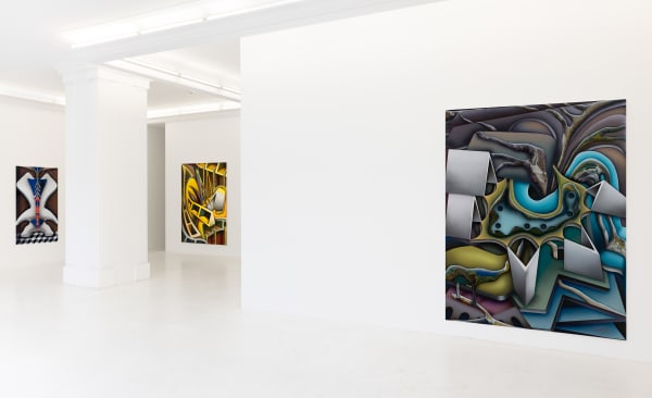 Harm Gerdes Synthetic Spirits Installation View June 10 – July 8, 2022 Peres Projects, Berlin Photographed by: Timo Ohler