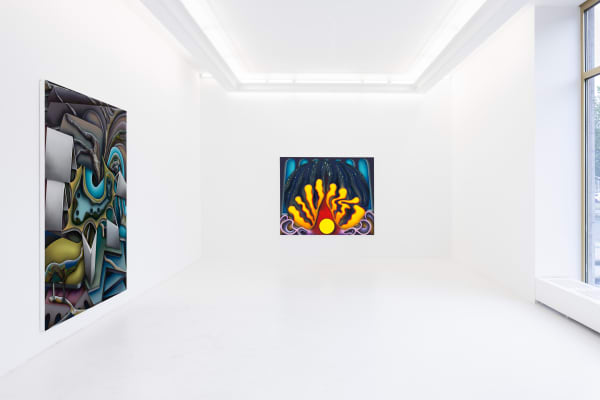 Harm Gerdes Synthetic Spirits Installation View June 10 – July 8, 2022 Peres Projects, Berlin Photographed by: Timo Ohler
