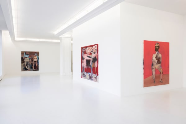George Rouy Shit Mirror Installation View March 25 – April 22, 2022 Peres Projects, Berlin Photographed by: Timo Ohler