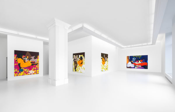Marc Padeu the world is Ours Installation View July 07 – August 06, 2021 Peres Projects, Berlin Photographed by: Matthias...