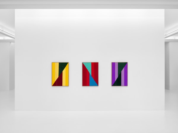 Brent Wadden Installation View June 11 - July 30, 2021 Peres Projects, Berlin Photographed by: Matthias Kolb