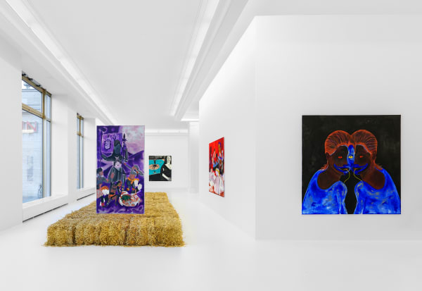 Nicholas Grafia Free Verse Spirit Installation View April 30 – June 04, 2021 Peres Projects, Berlin Photographed by: Matthias Kolb