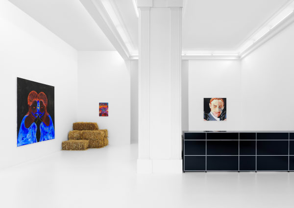 Nicholas Grafia Free Verse Spirit Installation View April 30 – June 04, 2021 Peres Projects, Berlin Photographed by: Matthias Kolb