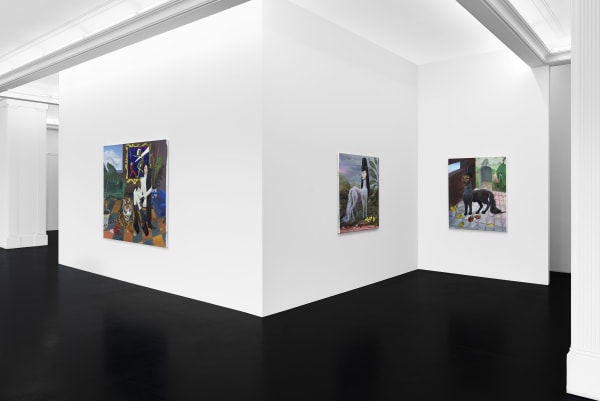Dalton Gata Diálogos Remotos Installation View October 30 – November 27, 2020 Peres Projects, Berlin Photographed by: Matthias Kolb