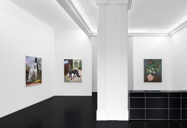 Dalton Gata Diálogos Remotos Installation View October 30 – November 27, 2020 Peres Projects, Berlin Photographed by: Matthias Kolb