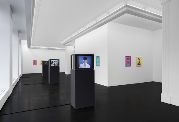 Manuel Solano Portraits Installation View September 13 – October 25, 2019 Peres Projects, Berlin Photographed by: Matthias Kolb