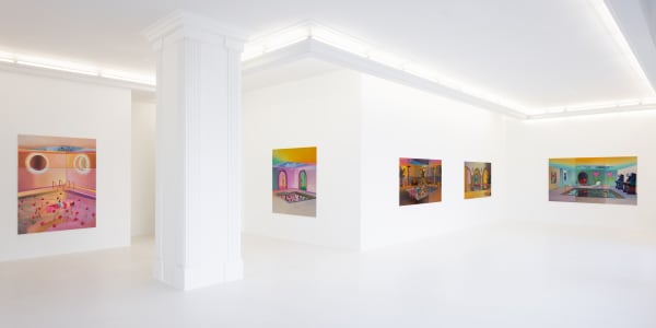 Mak2 Love Pool Installation View March 24 – April 21, 2023 Peres Projects, Berlin Photographed by: Timo Ohler