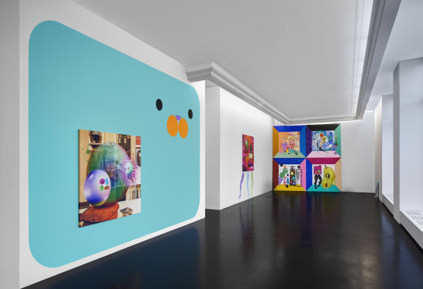 Ad Minoliti Dollhouse Installation View June 29 – August 3, 2018 Peres Projects, Berlin Photographed by: Matthias Kolb