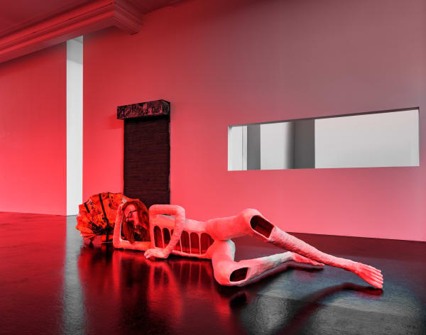 Rebecca Ackroyd The Mulch Installation View April 27 – June 15, 2018 Peres Projects, Berlin Photographed by: Matthias Kolb