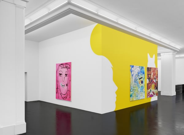 Group Show The Second Self Installation View June 23 – August 11, 2017 Peres Projects, Berlin Photographed by: Matthias Kolb