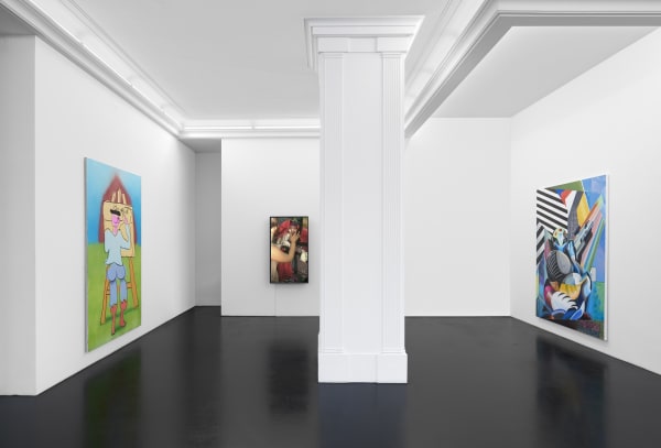 Group Show The Second Self Installation View June 23 – August 11, 2017 Peres Projects, Berlin Photographed by: Matthias Kolb