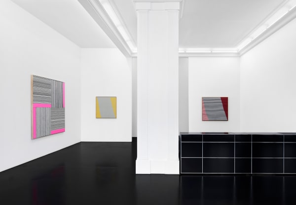 Brent Wadden zerodayolds Installation view April 28 – June 9, 2017 Peres Projects, Berlin Photographed by: Matthias Kolb