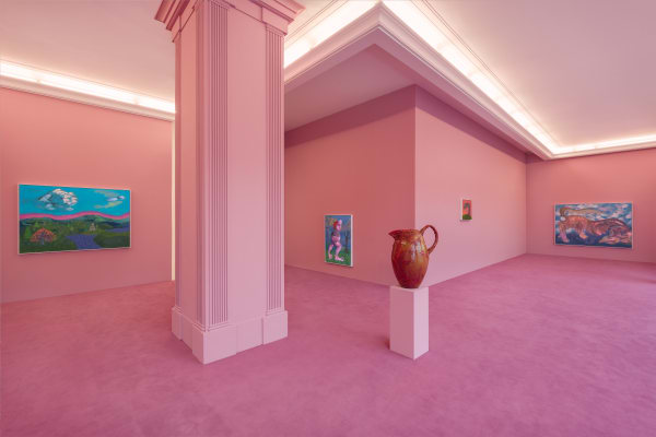 Jeremy Mourning Opulence Installation View February 17 – March 17, 2023 Peres Projects, Berlin Photographed by: Jerzy Goliszewski