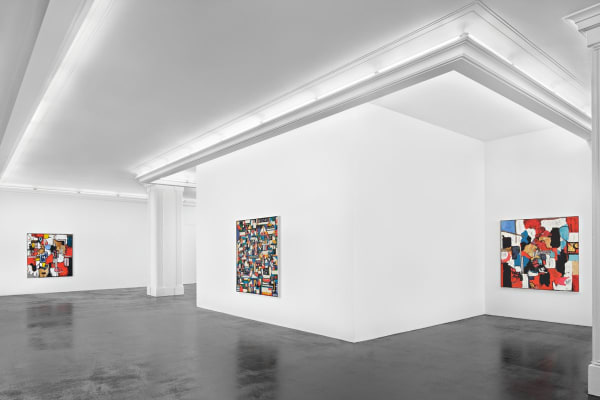 Dorothy Iannone My Heroine And Her Mate Installation View January 17 – February 28, 2015 Peres Projects, Berlin Photographed by:...