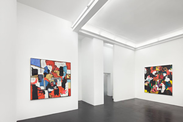 Dorothy Iannone My Heroine And Her Mate Installation View January 17 – February 28, 2015 Peres Projects, Berlin Photographed by:...
