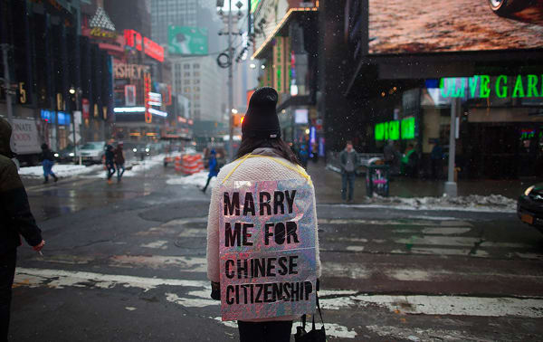 Shuang Li "Marry Me for Chinese Citizenship" (2015)