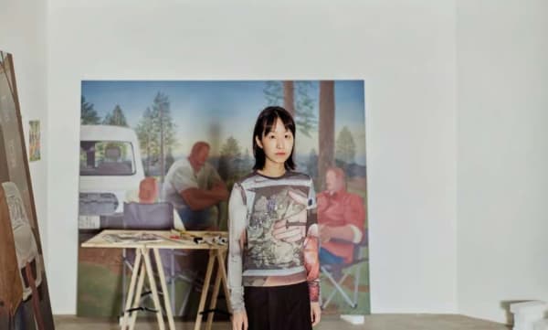 Portrait of Yaerim Ryu in her studio.